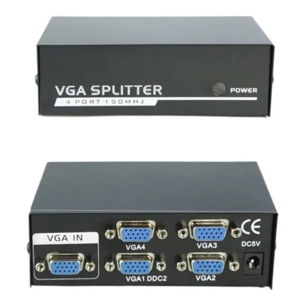 Splitter VGA 1x4 150Mhz
