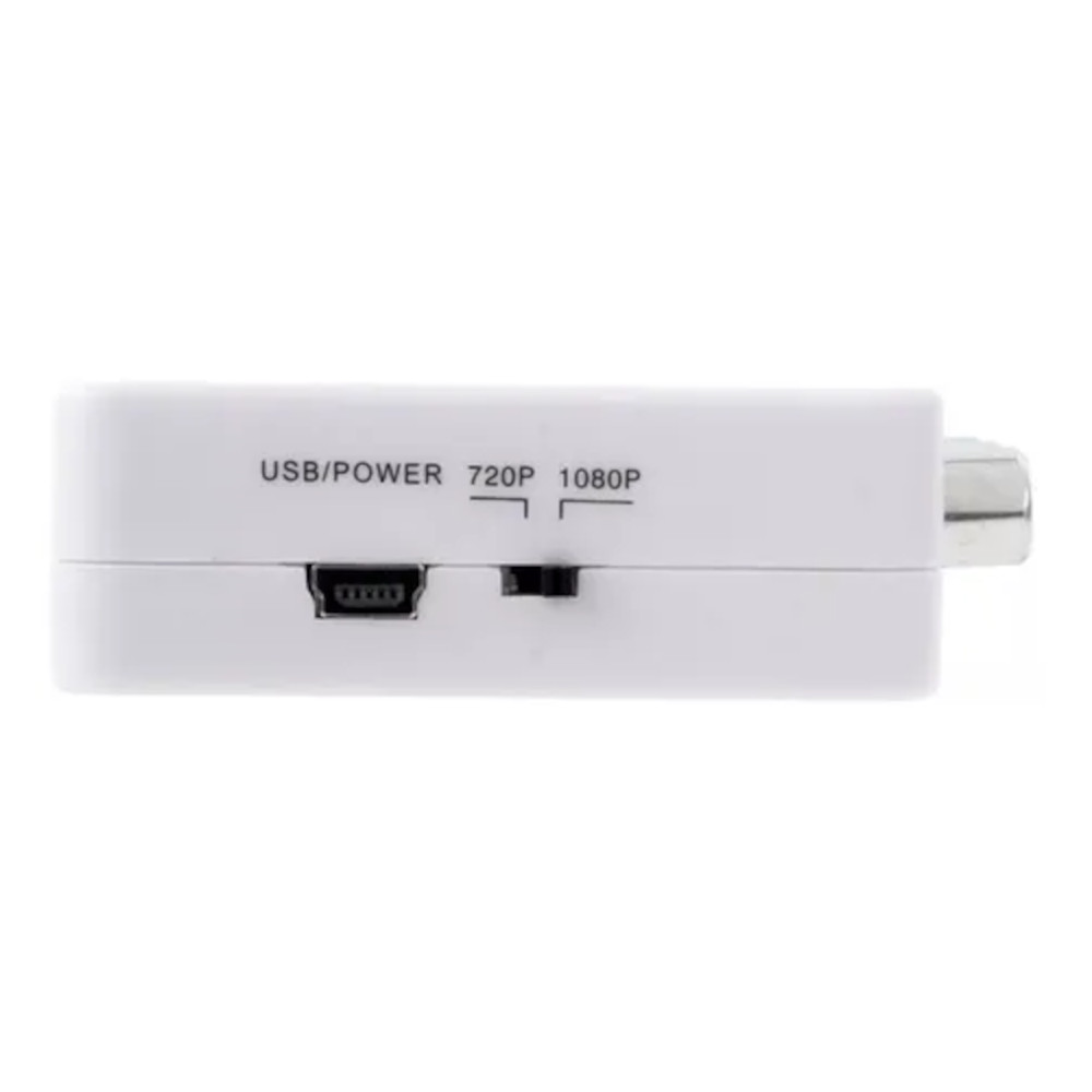 Mini conversor HDMI x AV+ Audio analogic