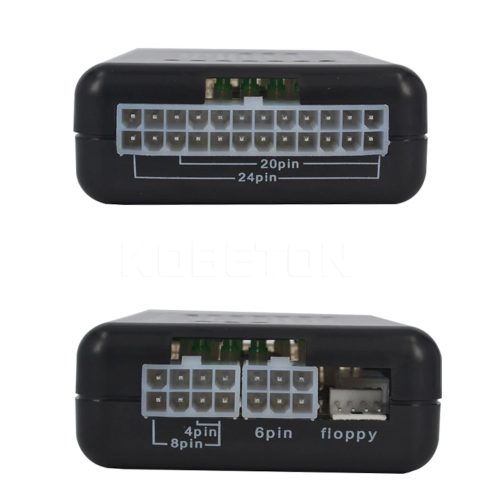 Testador de fonte PC 20/24 p molex sata