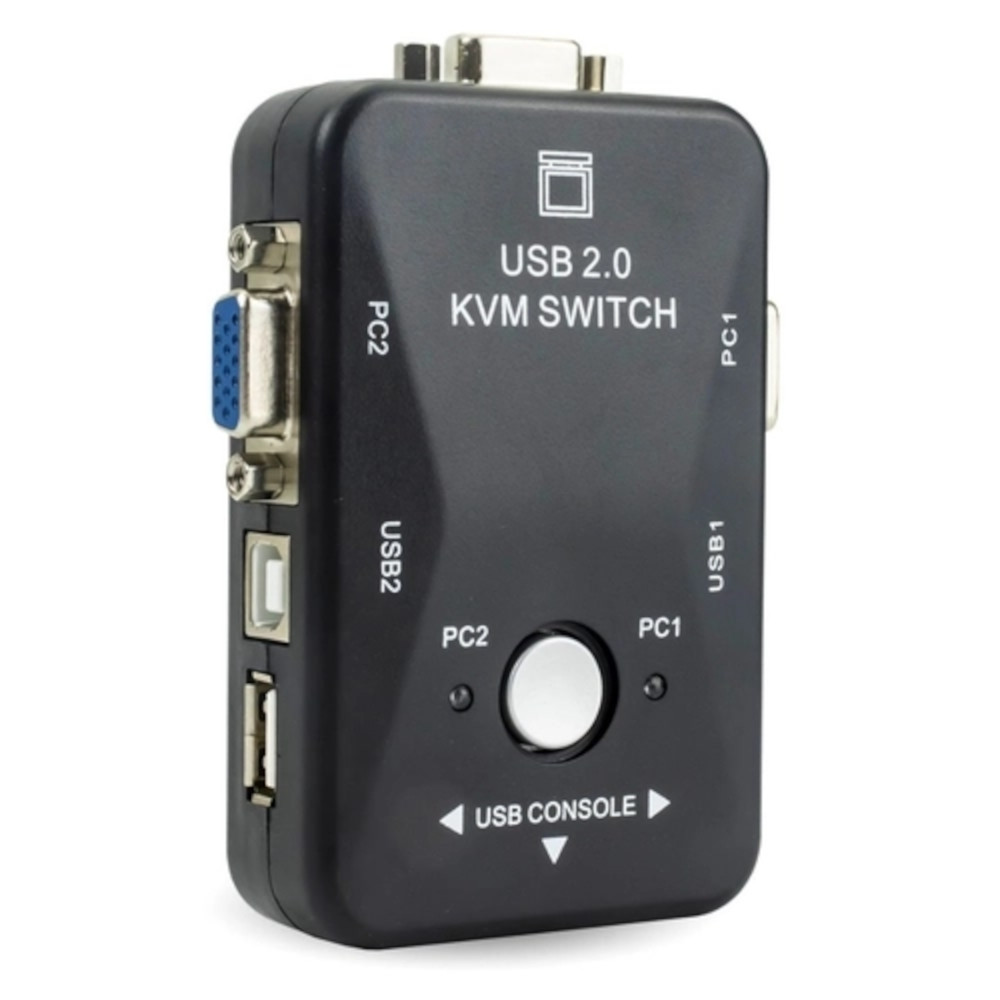Chaveador KVM USB 2 portas