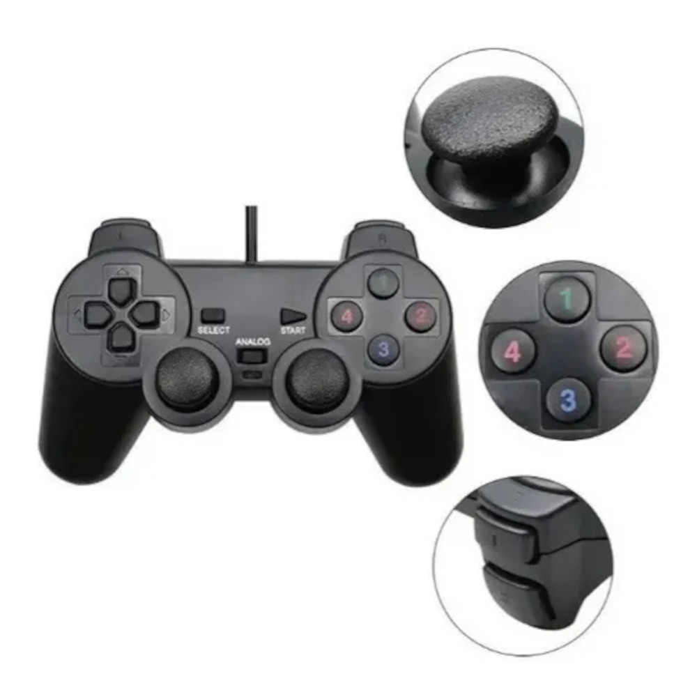 Controle/Joystick p/ PC c/ fio