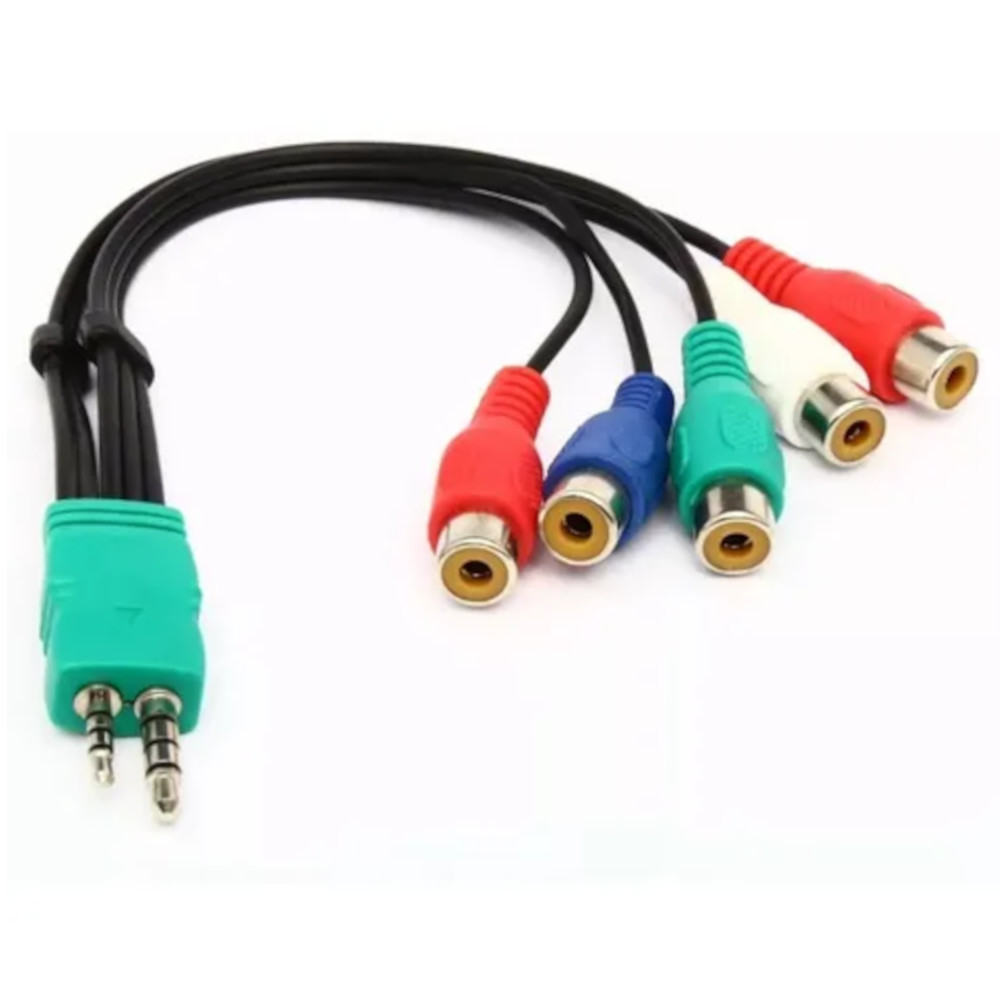 Adaptador Av Componente Tv Samsung 5xRCA