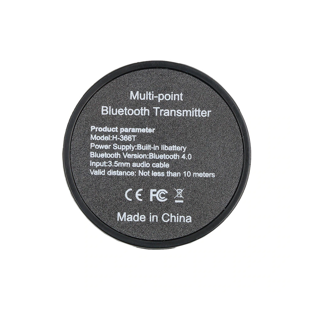 Transmissor de audio bluetooth 2 pontos